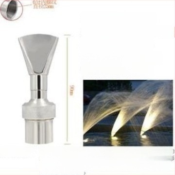 Duza de fontană din cupru și oțel inoxidabil 304, duze multiple pentru peisaje acvatice