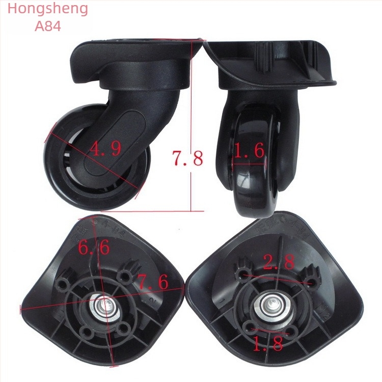 Accesorii pentru roțile bagajelor, ABS, model A20-A90, piese universale pentru roți, lansare toamnă 2023