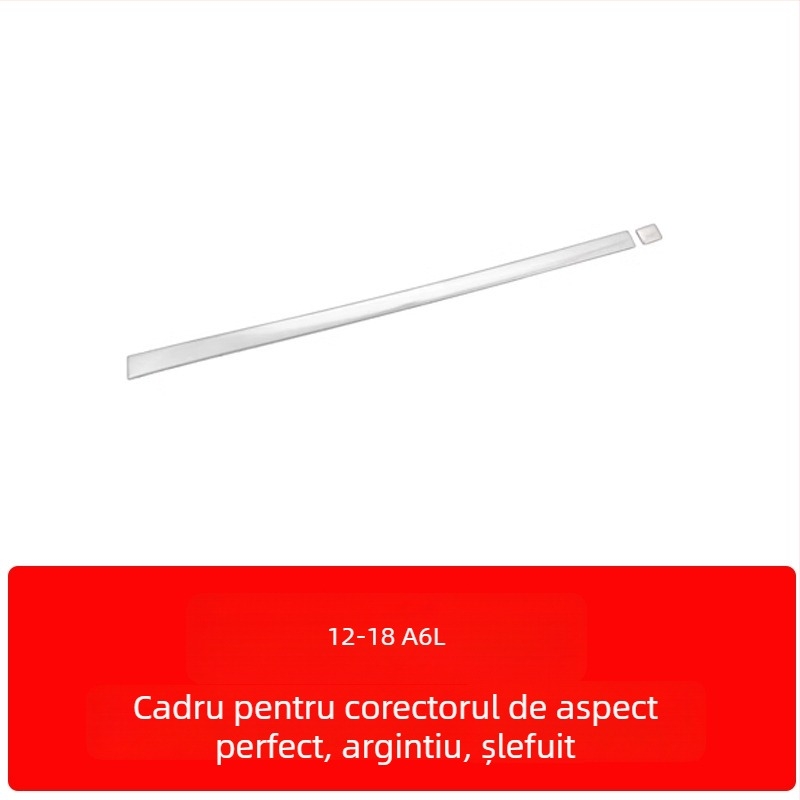 Zhan ke oțel inoxidabil – Cadru panoului central de comandă și decorul interior al ușii pentru Audi A6L/A7 (12-18) – rezistent la zgârieturi și uzură