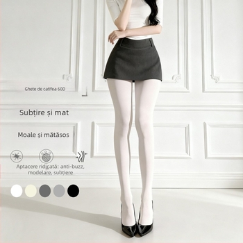 Colanți Velvet Matte – Subțire, pentru slăbire a corpului și a picioarelor, culoare solidă, nailon 80–90%, subțiri