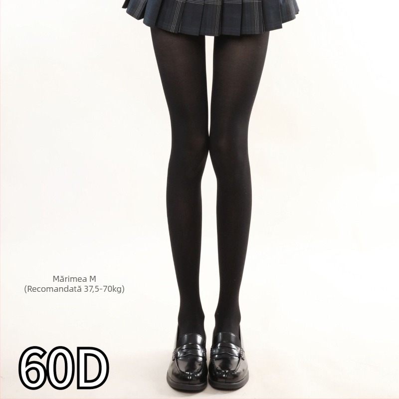 Colanți Velvet Matte – Subțire, pentru slăbire a corpului și a picioarelor, culoare solidă, nailon 80–90%, subțiri