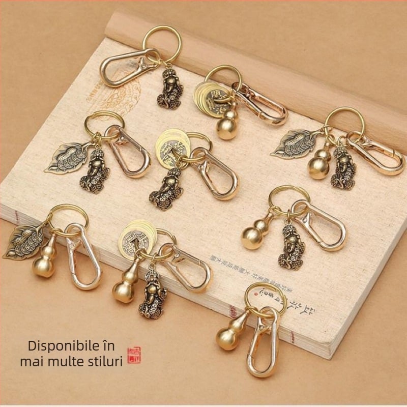 Breloc metal Pixiu, motive zodiacale, pandantiv pentru mașină și geantă, unisex