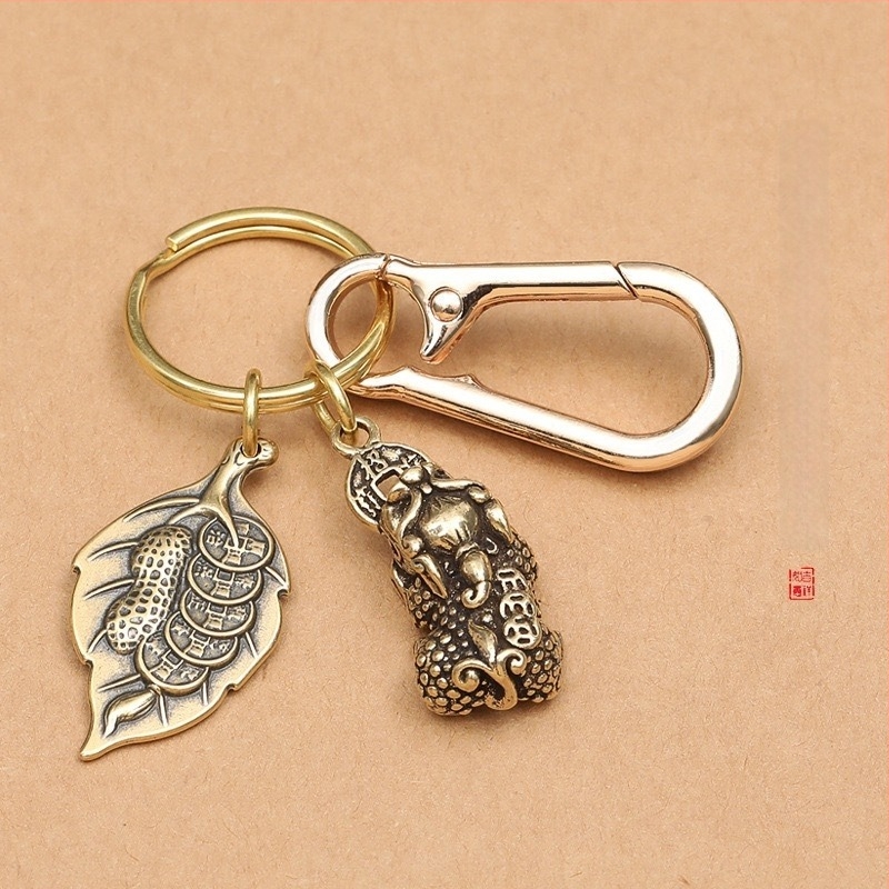 Breloc metal Pixiu, motive zodiacale, pandantiv pentru mașină și geantă, unisex