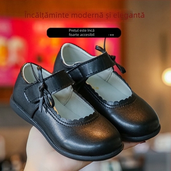 Abela Pantofi pentru fete – Piele sintetică, închidere cu Velcro, talpă din cauciuc, respirabili, anti-derapare