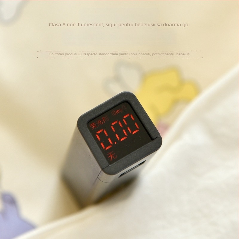 Sac de dormit pentru nou-născuți, bumbac 100%, umplutură poliester, design gros de iarnă, 0.55–1.0 kg