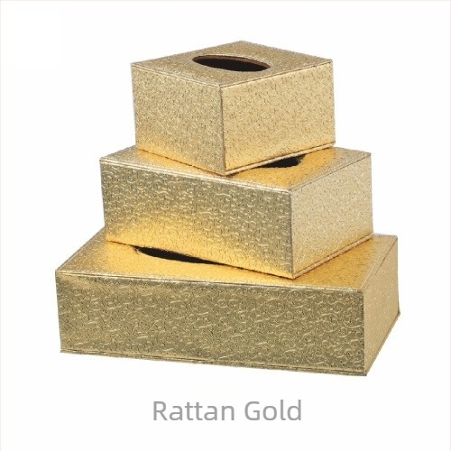 Cutie de șervețele din piele – lucrată manual, cu tavă interioară demontabilă, model FJ-0741, posibilitate logo personalizat, potrivită pentru camere de oaspeți și birouri