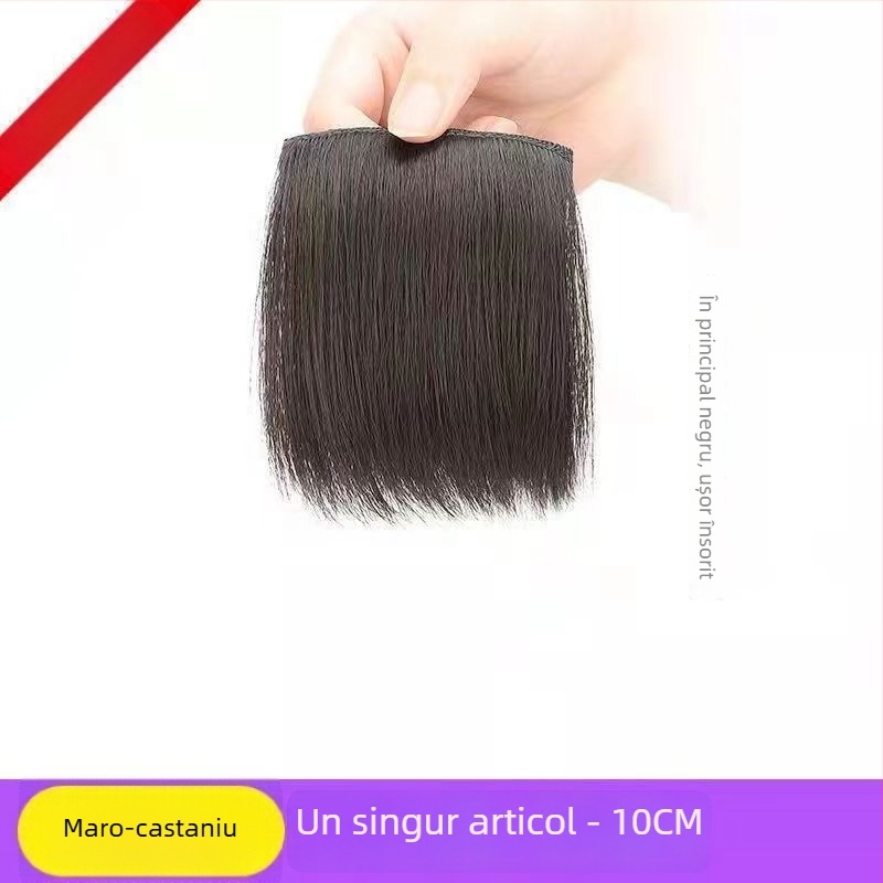 Ex06 Plăci de volum pentru păr — Două piese fără cusături pentru coroana și părțile laterale, păr drept, sârmă rezistentă la temperatură, design cu mecanism, nu se poate vopsi