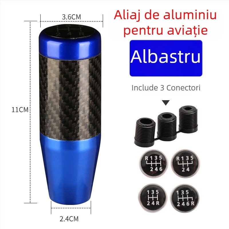 Mâner schimbător cu design în nuanțe de lemn, sferă rotundă, pentru transmisie manuală (Model: Wood grain ball gear head; Brand: Powerful manufacturer; OEM: Original factory)