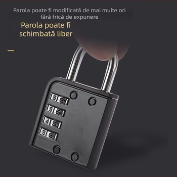 Lacăt cu cifru și cablu metalic, placare aurie, stil modern minimalist – potrivit pentru dulapuri de dormitor, genți de voiaj și genți pentru laptop (variante)