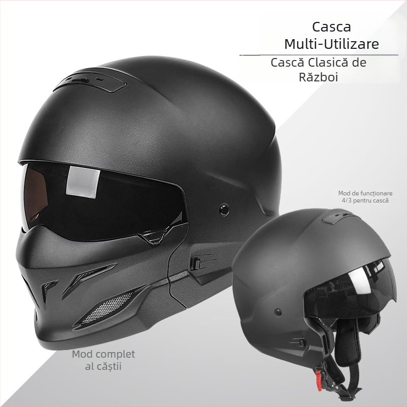 Scorpion Gen 1 Cască Vintage Modulară — ABS, pentru adulți, toate anotimpurile, pentru motociclete, certificare 3C