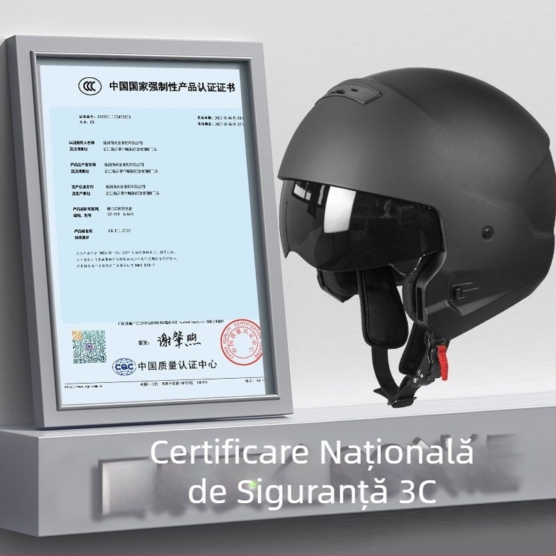 Scorpion Gen 1 Cască Vintage Modulară — ABS, pentru adulți, toate anotimpurile, pentru motociclete, certificare 3C