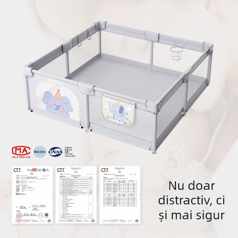 Betides Gardă din Țesătură pentru Bebeluși 0–2 ani | Dezvoltă târârea, prinderea și comunicarea părinte-copil | Ambalaj carton