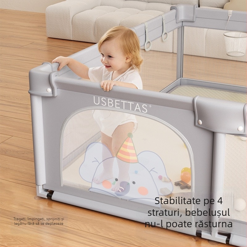 Betides Gardă din Țesătură pentru Bebeluși 0–2 ani | Dezvoltă târârea, prinderea și comunicarea părinte-copil | Ambalaj carton