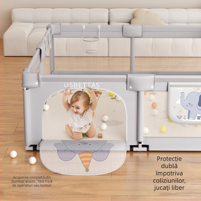 Betides Gardă din Țesătură pentru Bebeluși 0–2 ani | Dezvoltă târârea, prinderea și comunicarea părinte-copil | Ambalaj carton