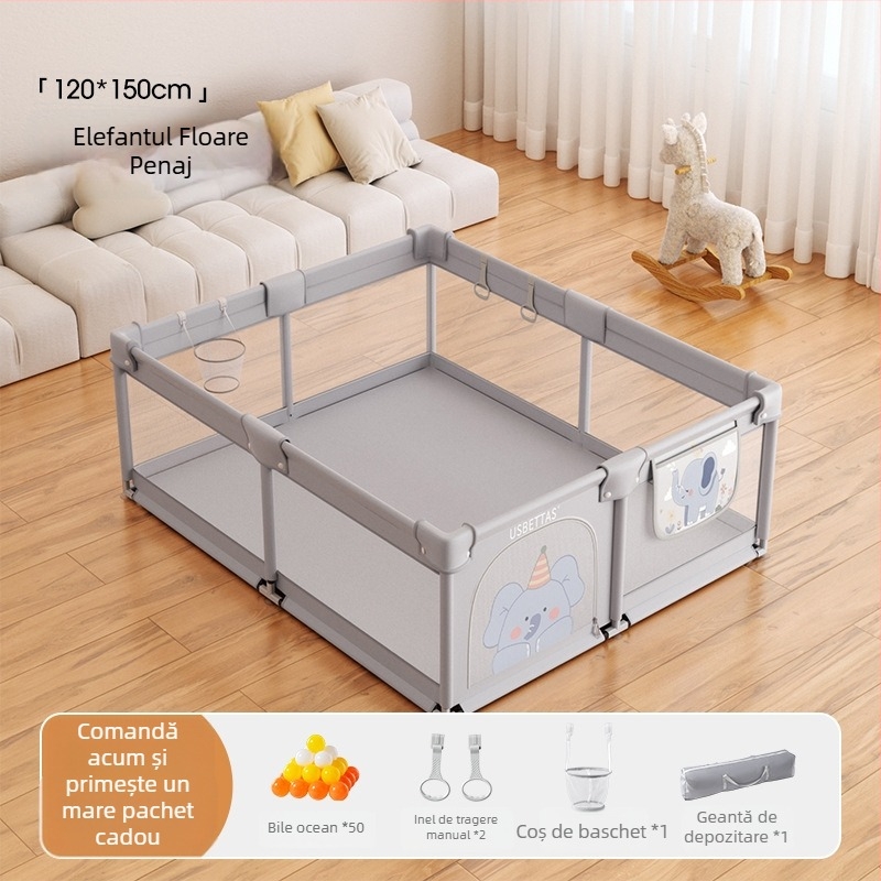 Betides Gardă din Țesătură pentru Bebeluși 0–2 ani | Dezvoltă târârea, prinderea și comunicarea părinte-copil | Ambalaj carton