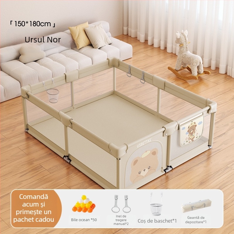 Betides Gardă din Țesătură pentru Bebeluși 0–2 ani | Dezvoltă târârea, prinderea și comunicarea părinte-copil | Ambalaj carton