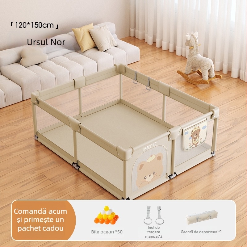 Betides Gardă din Țesătură pentru Bebeluși 0–2 ani | Dezvoltă târârea, prinderea și comunicarea părinte-copil | Ambalaj carton