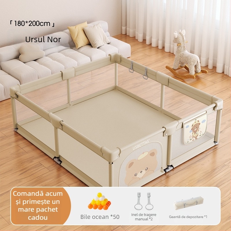 Betides Gardă din Țesătură pentru Bebeluși 0–2 ani | Dezvoltă târârea, prinderea și comunicarea părinte-copil | Ambalaj carton