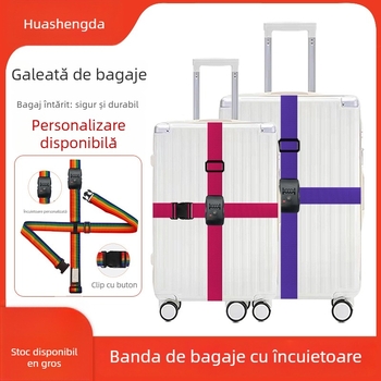 Huashengda curea pentru bagaje din polipropilenă – accesoriu anti-furt pentru bagaje
