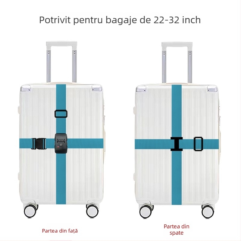 Huashengda curea pentru bagaje din polipropilenă – accesoriu anti-furt pentru bagaje