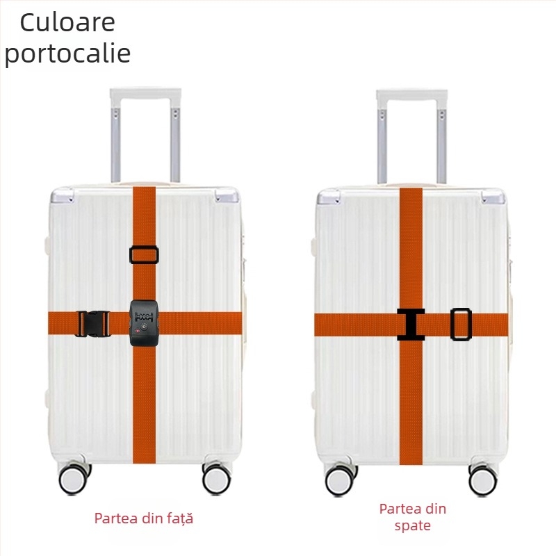 Huashengda curea pentru bagaje din polipropilenă – accesoriu anti-furt pentru bagaje