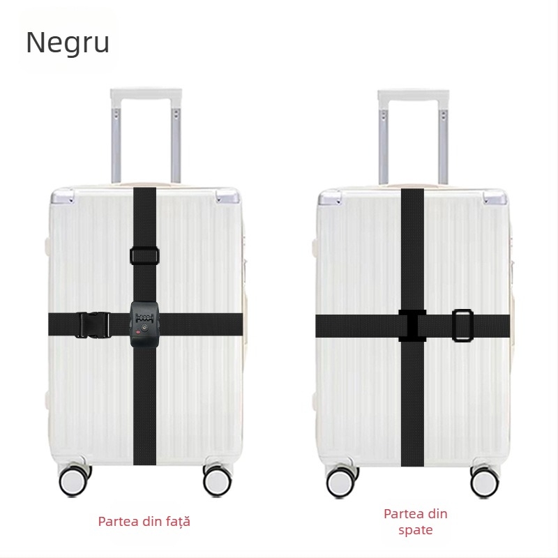 Huashengda curea pentru bagaje din polipropilenă – accesoriu anti-furt pentru bagaje