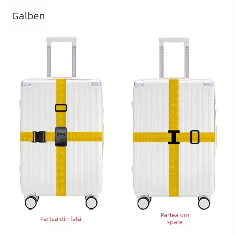 Huashengda curea pentru bagaje din polipropilenă – accesoriu anti-furt pentru bagaje