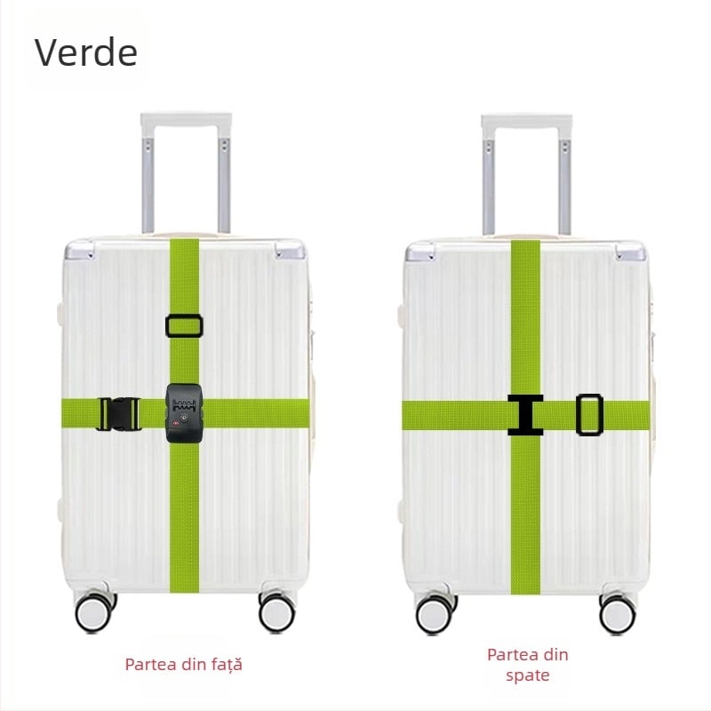 Huashengda curea pentru bagaje din polipropilenă – accesoriu anti-furt pentru bagaje