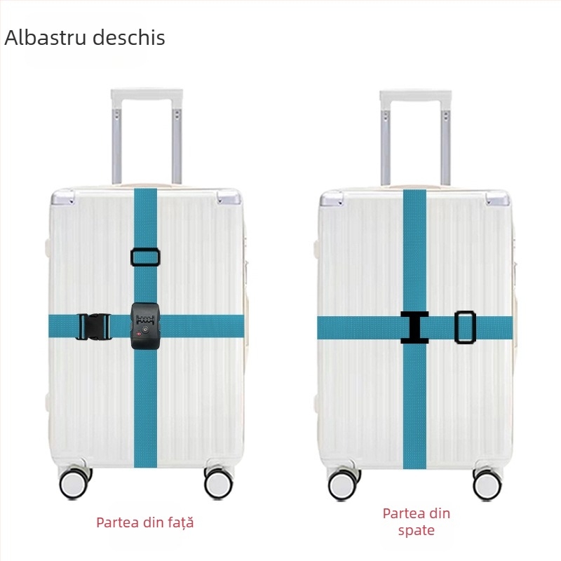 Huashengda curea pentru bagaje din polipropilenă – accesoriu anti-furt pentru bagaje