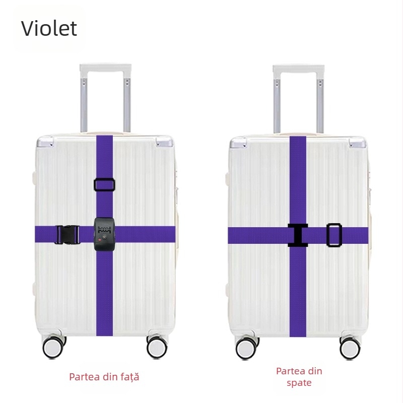 Huashengda curea pentru bagaje din polipropilenă – accesoriu anti-furt pentru bagaje