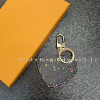 Breloc pentru chei din PU, inimă, cu pandantiv pentru geantă, stil lux lejer