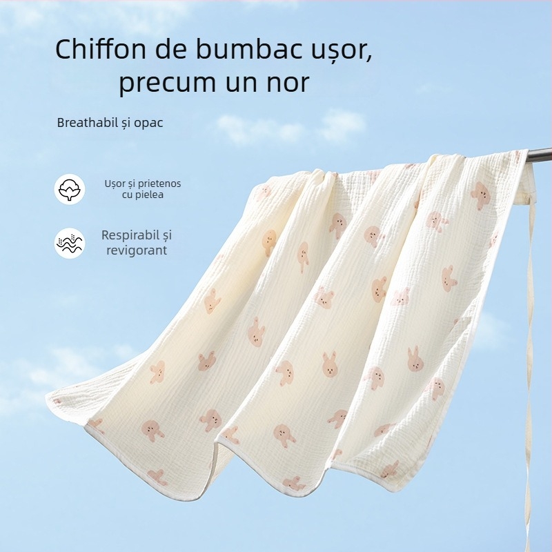 Acoperământ de alăptat din bumbac, cu dantelă și șnur, stil casual, fără mâneci, pentru toate anotimpurile