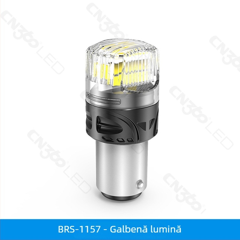 Cn360 Brs LED semnalizare auto, 3W, 11-18V, 6000K, compatibil cu 1156/1157/3156/3157/7440/7443/t10/t15/t20