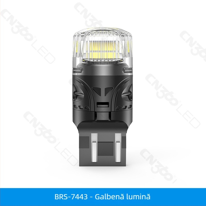 Cn360 Brs LED semnalizare auto, 3W, 11-18V, 6000K, compatibil cu 1156/1157/3156/3157/7440/7443/t10/t15/t20