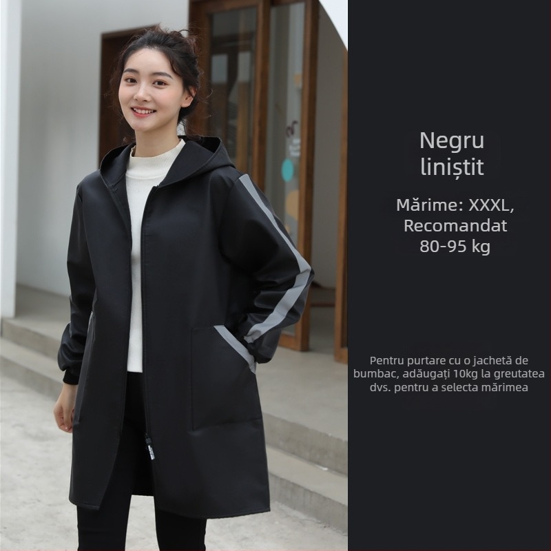 Șorț de bucătărie cu mâneci – anti-murdărie, stil minimalist modern.