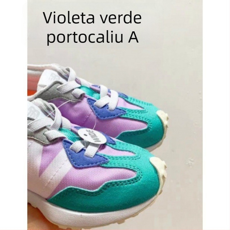 Pantofi sport pentru copii, cu bandă elastică; partea superioară din velur; talpă din cauciuc; antiderapant; pentru vârsta 4–16 ani