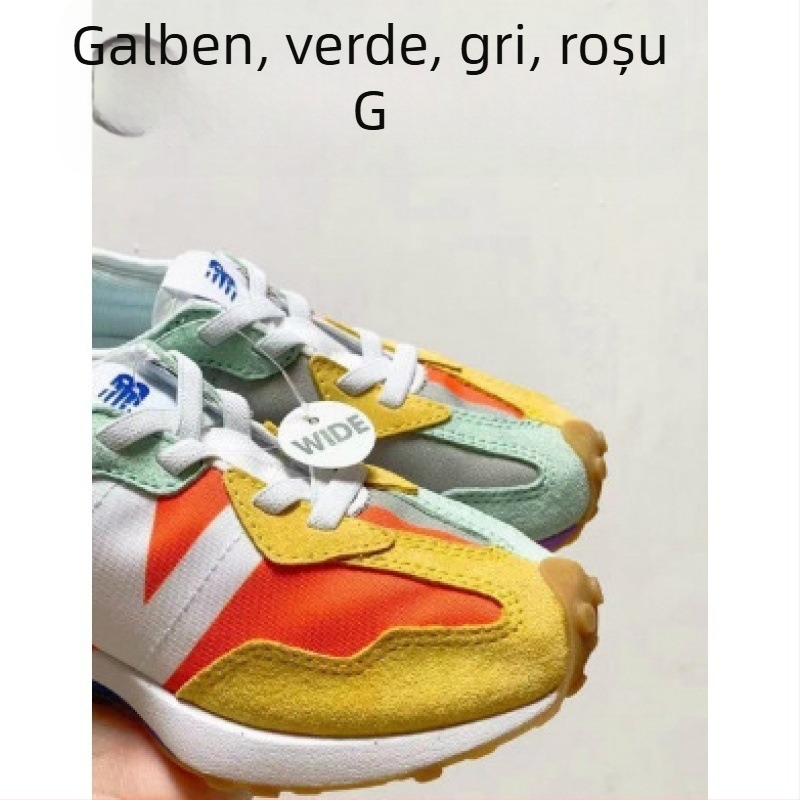 Pantofi sport pentru copii, cu bandă elastică; partea superioară din velur; talpă din cauciuc; antiderapant; pentru vârsta 4–16 ani