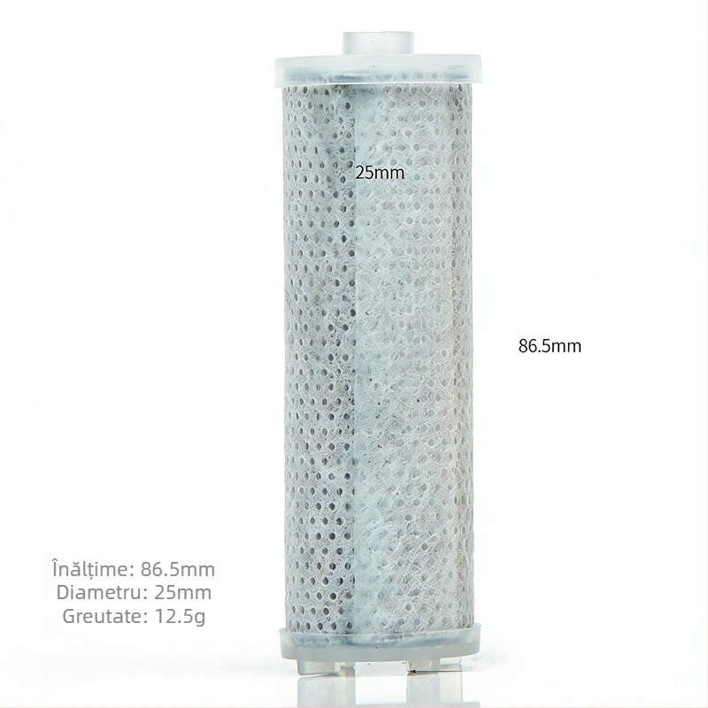 ARTIQUA Duș de mână cu filtru din carbon activ, fibre de carbon pentru eliminarea clorului, purificarea apei, duș tip ploaie