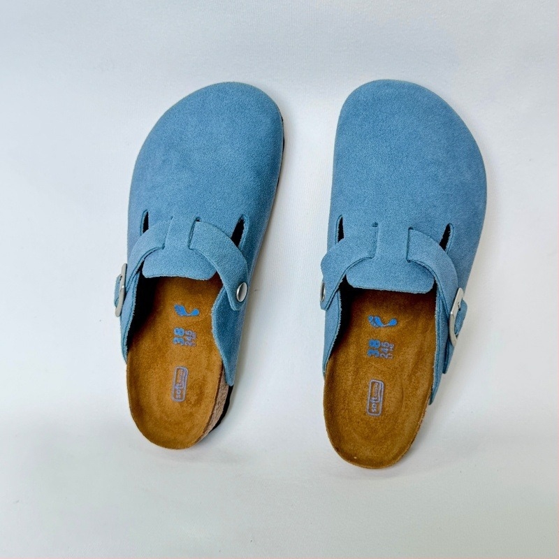 Loafers din piele naturală, cap toe, talpă EVA, grosime talpă 3–5 cm, construcție lipită