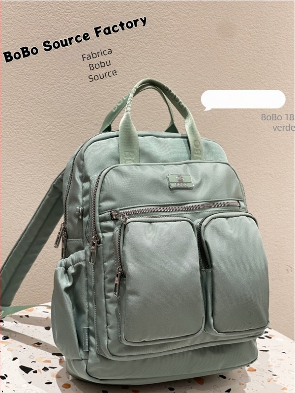 Rucsac de damă casual urban: ușor, din Oxford; căptușeală nylon; impermeabil; buzunar pentru laptop; mai multe buzunare.