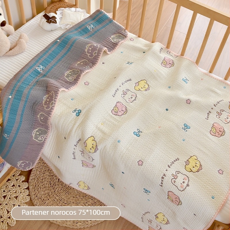 Pătură de bebeluși, pentru toate sezoanele, 100% bumbac, stil INS, potrivită pentru nou-născuți până la 6 ani, greutate 500-800 g