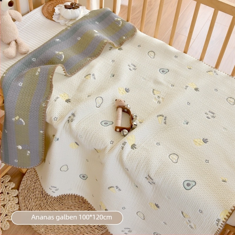 Pătură de bebeluși, pentru toate sezoanele, 100% bumbac, stil INS, potrivită pentru nou-născuți până la 6 ani, greutate 500-800 g