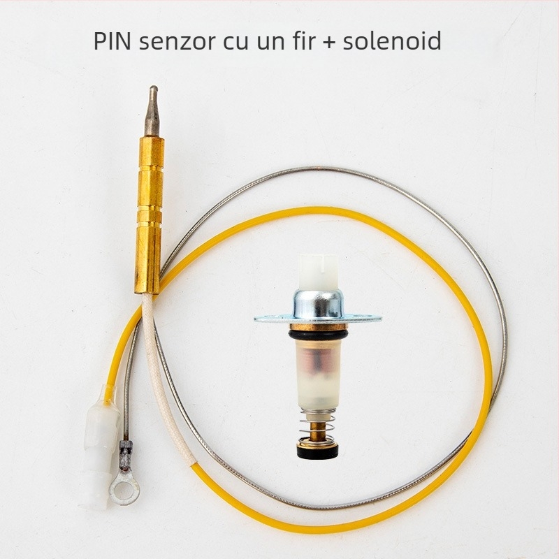 Sonda de temperatură cu termocuplu din cupru – corpul supapei electromagnetice, design modern și simplu, fără certificare