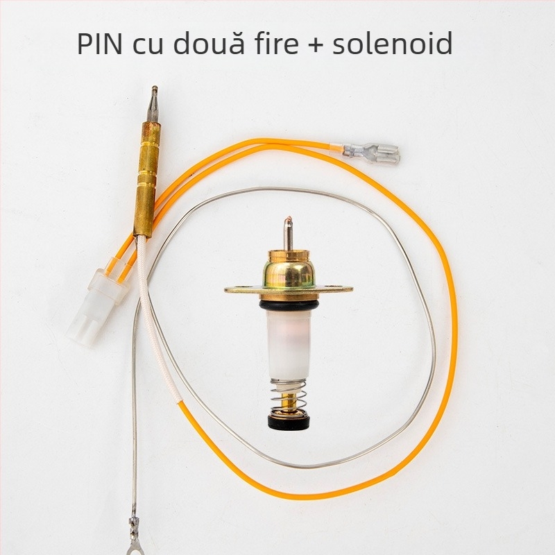 Sonda de temperatură cu termocuplu din cupru – corpul supapei electromagnetice, design modern și simplu, fără certificare