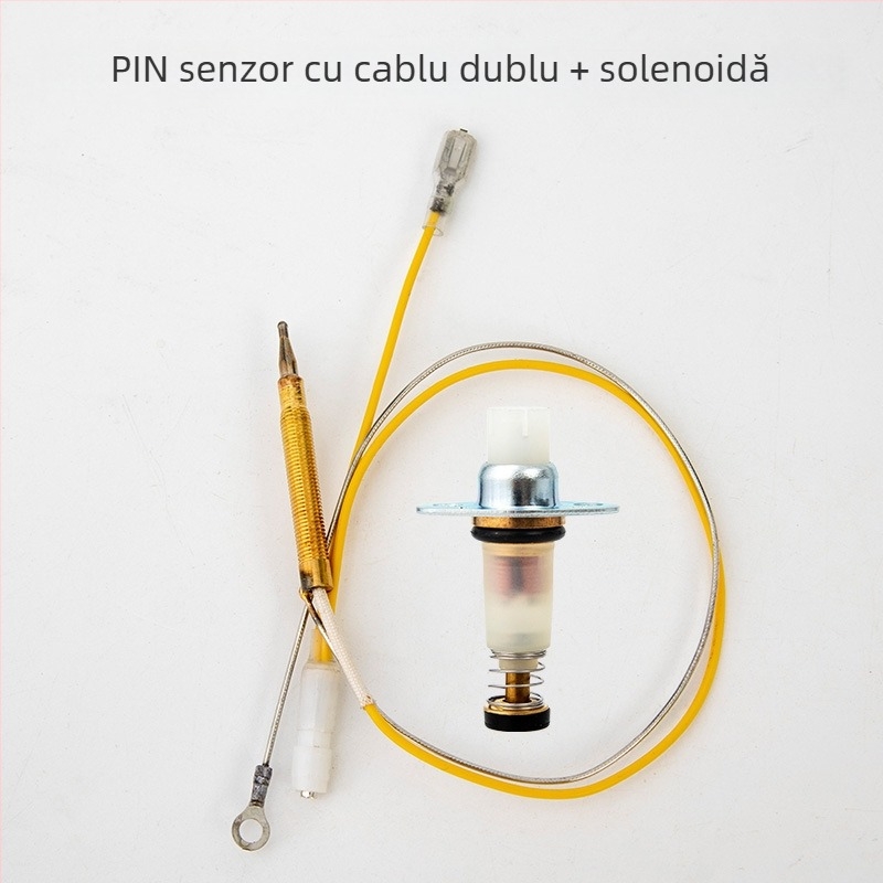 Sonda de temperatură cu termocuplu din cupru – corpul supapei electromagnetice, design modern și simplu, fără certificare