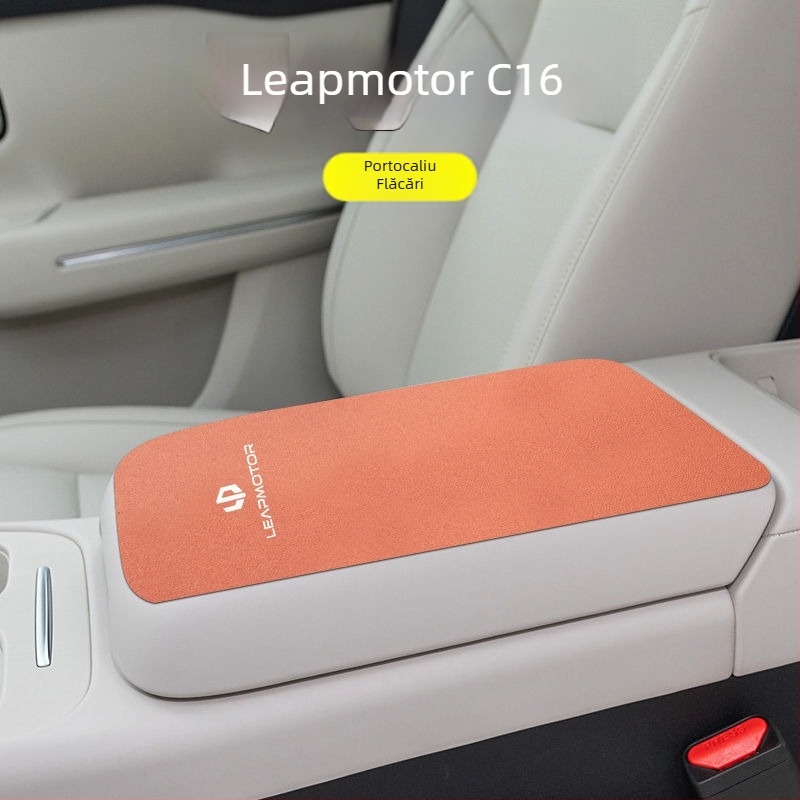 Set de husă pentru suportul central al cotierului din interiorul mașinii pentru Zero Run C16/C11/C01/C10 | Luochi catifea | Personalizare disponibilă