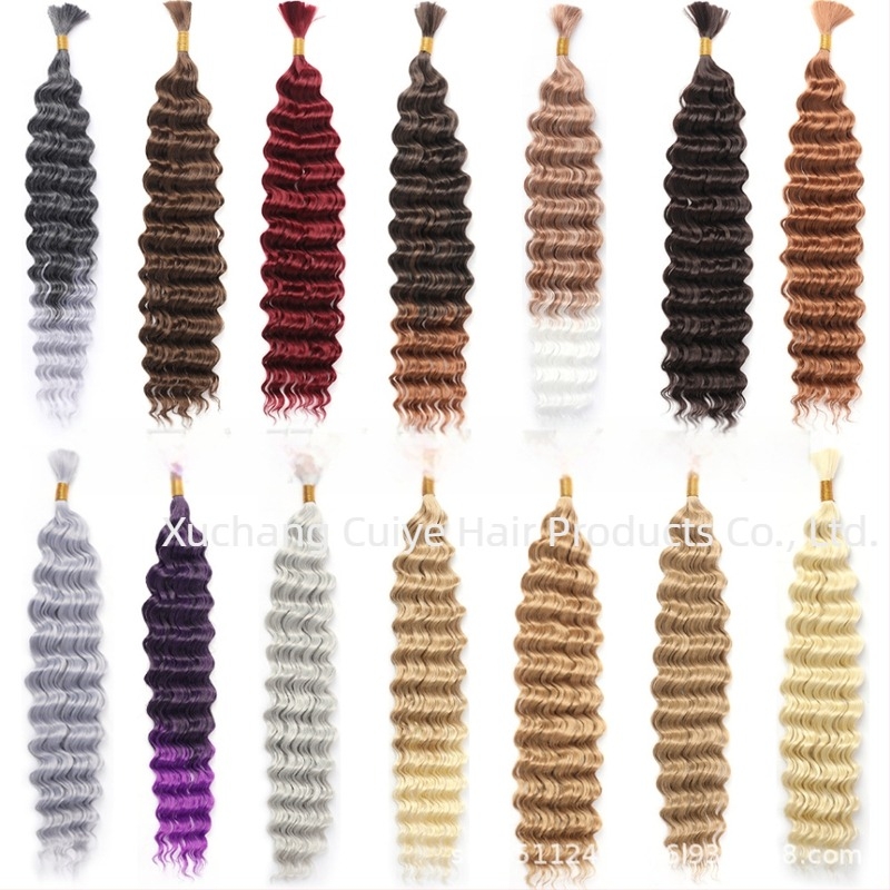 Perucă tip coadă de cal, pachet păr, fibre sintetice rezistente la căldură, mecanism de construcție, model Xiaowendeep, origine Xuchang