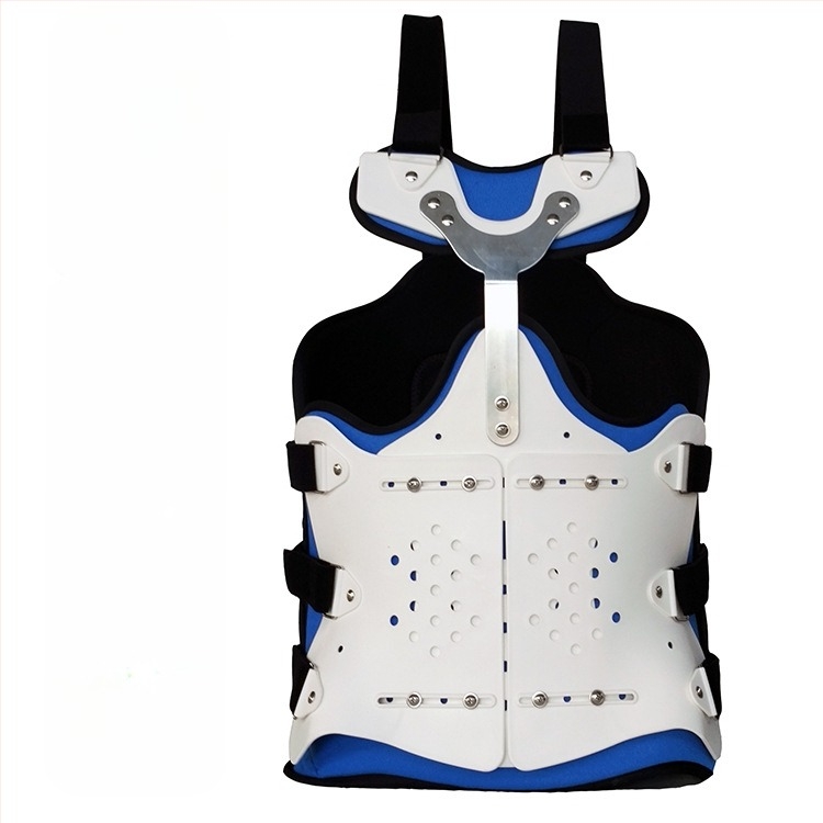 Corset de fixare toraco-lombar - respirabil din polipropilen, model XYZ, pentru fracturi de compresie ale coloanei, recuperare spinală, încălzire cu infraroșu îndepărtat