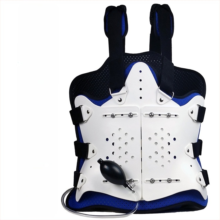 Corset de fixare toraco-lombar - respirabil din polipropilen, model XYZ, pentru fracturi de compresie ale coloanei, recuperare spinală, încălzire cu infraroșu îndepărtat