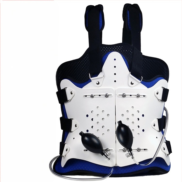 Corset de fixare toraco-lombar - respirabil din polipropilen, model XYZ, pentru fracturi de compresie ale coloanei, recuperare spinală, încălzire cu infraroșu îndepărtat